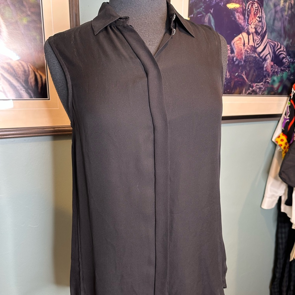 J. Crew Sleeveless Black Women's Top Size 0